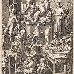 Academy fine arts Cort Cornelis 1533?-1578 Straet