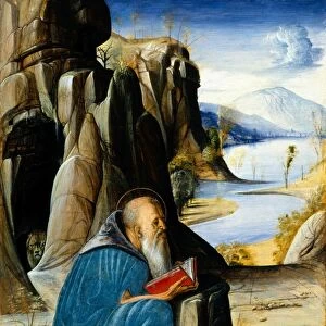 Alvise Vivarini, Saint Jerome Reading, Italian, 1442-1453-1503-1505, c