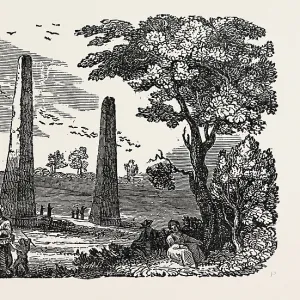 The Arrows, Near Boroughbridge, Yorkshire: the Three Columns, Called the Devil s