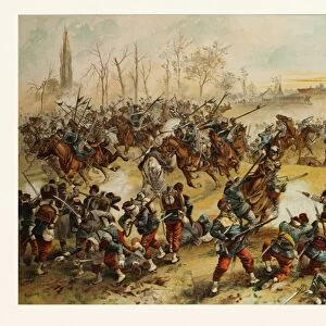 From the Battle of St. Quentin on the 19th of January 1871
