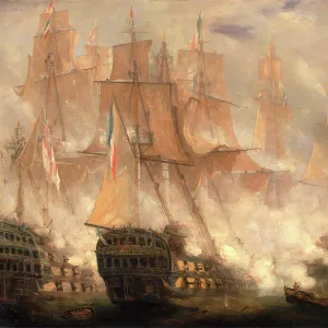 The Battle of Trafalgar, John Christian Schetky, 1778-1874, British