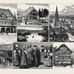 Engravings Framed Print Collection: 1882 Engraving