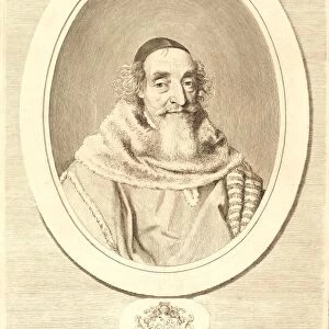 Claude Mellan, French (1598-1688), Mathieu Mole, in or after 1656, engraving on laid