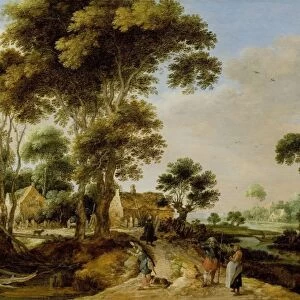Country Road, Gillis Claesz. de Hondecoeter, c. 1620 - c. 1625