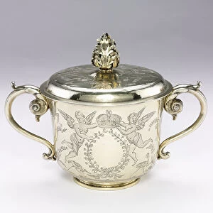Covered Cup 1686 England London 17th century