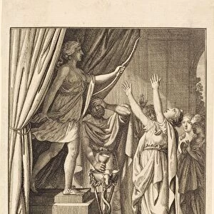 Daniel Nikolaus Chodowiecki (German, 1726 - 1801), Diana, 1787, etching
