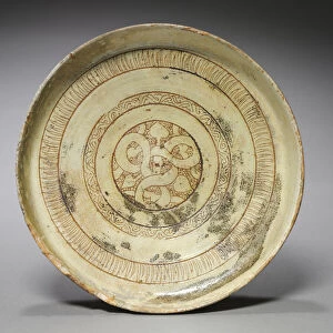 Deep Plate Decorative Patterns 1100s Byzantium