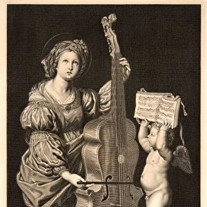 Etienne Picart (aka Le Romain, French, 1632 - 1721) after Domenichino (aka Domenico