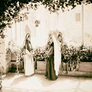 Girls Ramallah 1898 Middle East Israel Palestine