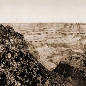 Grand Canyon of the Colorado, Arizona, Jackson, William Henry, 1843-1942, Canyons
