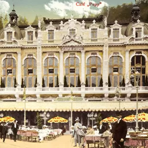 Grandhotel Pupp Cafe Pupp Karlovy Vary 1912