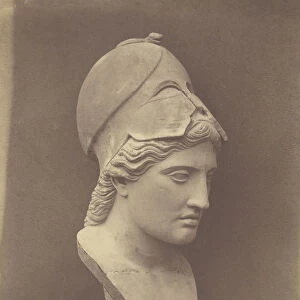 Head Minerva 3 4 view Roger Fenton English 1819