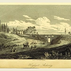 Highgate Archway, The history and antiquities of the parish of Islington, in the