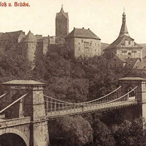History Loket Castle 1909 Karlovy Vary Region