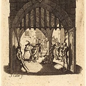 Jacques Callot (French, 1592 - 1635), The Crowning with Thorns, c. 1624-1625, etching