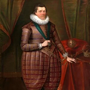 James I of England (James VI of Scotland) James I, Attributed to Paul van Somer, ca