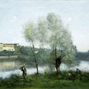 Jean-Baptiste-Camille Corot, Ville-d Avray, French, 1796-1875, c. 1865, oil on canvas
