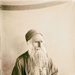 Man 1898 Middle East Israel Palestine