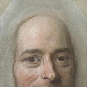 Maurice Quentin de La Tour Voltaire Portrait