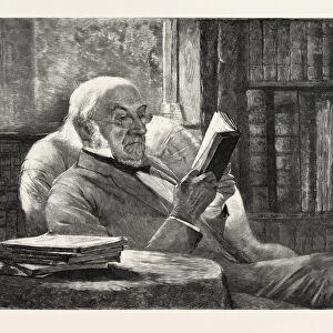 Mr. Gladstone in his Study at Hawarden: the New Canadian Portrait, by Mr. McLure Hamilton