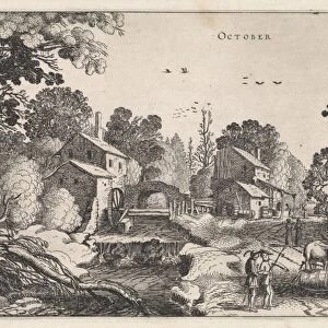 October, Jan van de Velde (II), 1616