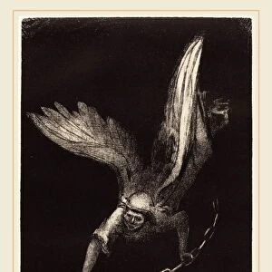 Odilon Redon (French, 1867-1939), Apres cela je vis descendre du ciel un ange qui