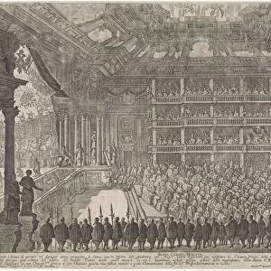 Opera Performance for Emperor Leopold I, 1668, Fratelli Alinari, c. 1893 - c. 1903