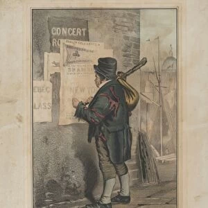 Outward Bound Dublin ca 1860 Hand-colored lithograph