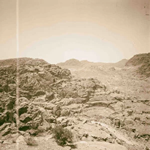 Petra Transjordan theatre el-Hubta 1900 Jordan