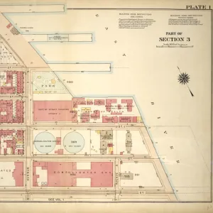 Plate 1, Part of Section 3: Bounded by E