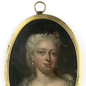 Portrait Anna Hanover 1709-59 Wife Prince Willem IV