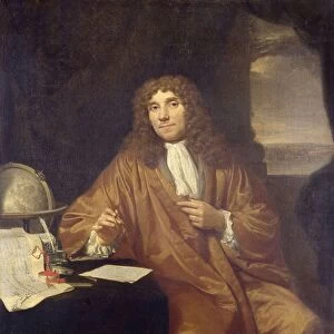 Portrait Anthonie van Leeuwenhoek Natural Philosopher