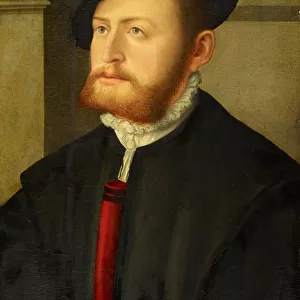 Portrait Man c. 1530 / 40 oil fir wood 41. 5 x 33. 5 cm