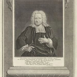 Portrait of Petrus of Musschenbroek