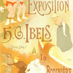 Poster for l Exposition de H. G. Ibels, a la Bodiniere. Ibels, Henry Gabriel