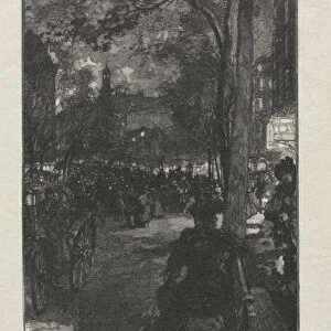 published La Revue Illustree Boulevard Montmartre