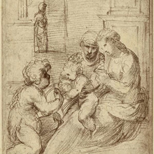 Reproduction drawing Raphael Charles Marville