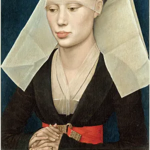 Rogier van der Weyden (Netherlandish, 1399-1400-1464), Portrait of a Lady, c. 1460