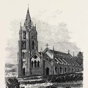 Roman Catholic Cathedral, Wellington, New Zealand, 1869
