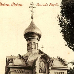 Russian Church Baden-Baden 1898 Baden-Württemberg