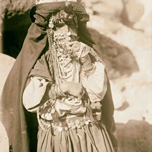 Sinai Red Sea Tor Wady Hebran Bedouin woman 1900