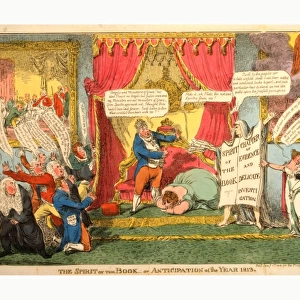 The spirit of the book -or anticipation of the year 1813, a satire on the pending