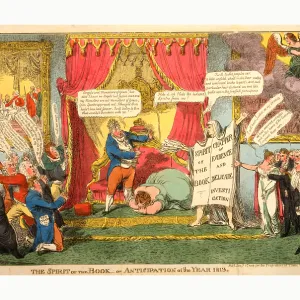 The spirit of the book -or anticipation of the year 1813, a satire on the pending