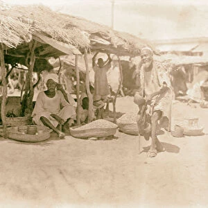 Sudan Omdurman open air market 1936