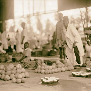 Tanganyika Dar-es-Salem cocoanut coconut market