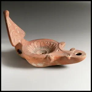 Terracotta lamp Early Imperial 1st half century. D