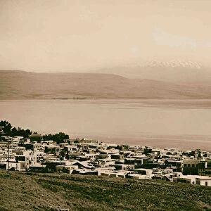 Tiberias Mt Hermon 1898 Israel