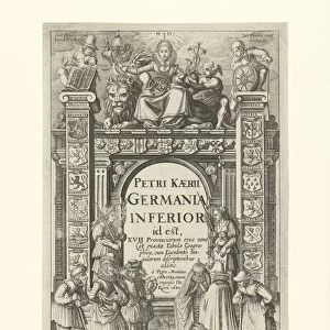 Title print Germania inferior triumphal arch