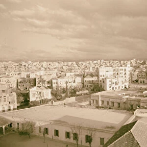 Tripoli roof Decherds house 1946 Lebanon