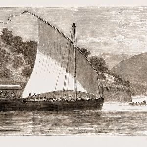 The White Ensign on Lake Tanganyika, Africa, 1876